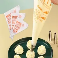 Wholesale Thicken Transparent Plastic Piping Bag Disposable Pastry Bag