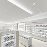 VANLOCY Customized Pharmacy Shelves Drugstore Display Racks Furniture Designs and Interior Decoration