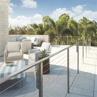Balcony Railings/Handrails Position Stainless Steel Railing Posts Cable Railing Systems