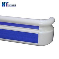 Double Color Plastic & Alu. Medical Hallway Safety Hand Rail Safety Supporting Handrail