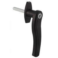 Cylinder Handle Black Door Lock Keyless Enclosures Electrical Safe Box Latch