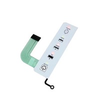 Custom control production membrane keypad LED Tactile custom rgb led switches