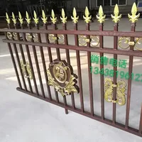 Galvanized square tube guardrail villa wall fence Trellis & Gates