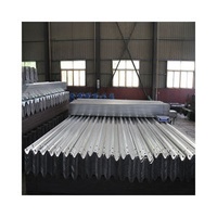 Guardrail W Beam Hot Dipped Galvanized Highway Guardrail Traffic Barrier Road Safety Guard Rail