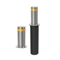 Qigong High Quality Automatic Rising Hydraulic Bollard Lifting Column PVC Guardrail Post Anti-Collision Stainless Steel Parking