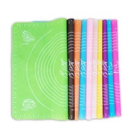 Viable Wholesale Non-Slip Silicone Pastry Mat With Measuring Dough Rolling Non-Stick Silicone Baking Mat