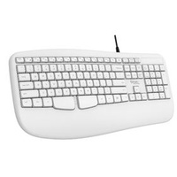 Wholesale Full Size USB white Wired Membrane office Keyboard for life and work use