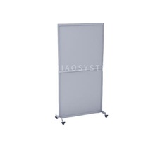 American style free walling for different spaces, acrylic clear gem panel, semi-private workspace guardrails can be customized