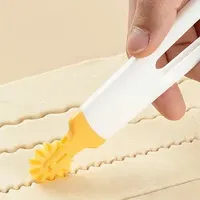 Dumplings Biscuit Roller Cutter Cookie Round Rolling Cutting Blade Dough Circle Wheel for Pizza Pastry Pie Crust Baking Tools 241016