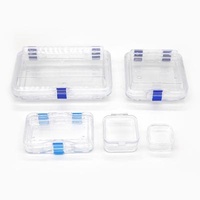 Dental Plastic Hinged Area Membrane And Storage Packaging Membrane Box For Storage Transport And Display
