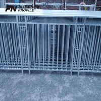 Aluminum Balcony Railing Stair Railings Industrial Porch Handrails Railings