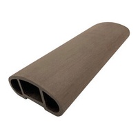 Handrail - (117*49) - (Anti UV top rail / handrail for fence / guardrail / stair railing) - Wood + PP