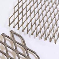 Flattened Expanded Metal Mesh For Furniture, Protecting Enclosures, Exhibition Stand, Guards, Barbecue Grill