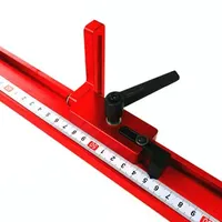 Chute Aluminium alloy T-tracks Model 45 T slot and Standard Miter Track Stop Woodworking Tool for workbench Router Table