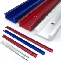 Type-30 Woodworking T Track Slot 30-50cm Aluminium Alloy T-tracks Slot Miter Track for Router Table Workbench DIY Tools