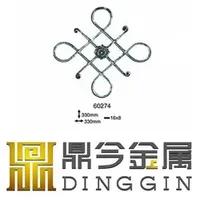 Iron Works Forged Items Handrail Decoration