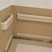 140mm Hospital Project Handrail Wall Mounted Corridor Anticrash Handrail