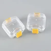 New dental lab supply Plastic denture Tooth Box with Film High Quality Denture Storage Box Membrane Tooth Box