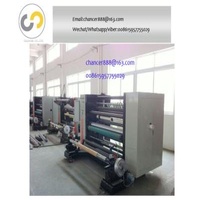 Horizontal jumbo roll cutting machine, slitting and rewinding machine for bopp,PVC,paper