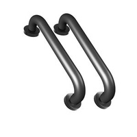 Obstacle Handrail Stainless Steel Handrail Suitable for Bathtub and Shower Suitable for Elderly People Matte Black