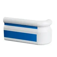 PVC Hospital Corridor Wall Mounted Cover Plastic Handrails