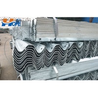 High Quality Corrugated Metal W Beam Anti-collision Guardrail Urban Road Traffic Engineering Safety Guardrail