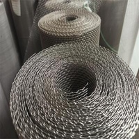 Customized SS Woven Mesh For Safety Guards On Machinery Enclosures