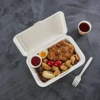 Biodegradable Wooden Takeaway Food Container Packaging Pastry Cake Sushi Bakery Catering Cheese Charcuterie Lunch Box