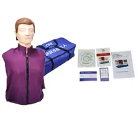 Half Body CPR Manikin with Feedback for First Aid with Light and Display Controller