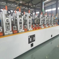 Precision Tube Mill High Precision Handrail Stainless Steel Pipe / Tube Mill Speed 20m/min