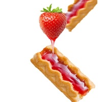 Low-CARB Ningbo JlD OEM Low-CARB Apricot Jam Shortcrust Pastry Pastries China Cookie Manufacturer Best Customized
