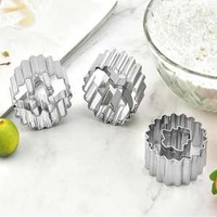 Cake Tools and Accessories Baking Pastry Tools Stainless Steel Candy Cake Mold Christmas Biscuit Cake Decorating Tools Set