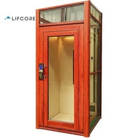 Modern Aluminum Profile Home Automatic Control PLC Mini Escalators Lift Handrail Escalator Price