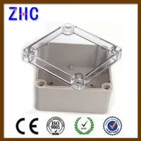 125*125*75 Electric Enclosure Clear Cover Waterproof Plastic Switch Enclosures