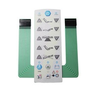 Factory price professional manufacturer colorful backlit membrane switch with LED switch