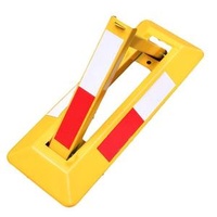2024 High Quality Foldable Triangular Parking Locks Hot Selling Pressure Resistant Guardrails Parking Spaces Traffic Barriers