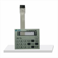 Customized IP65 Waterproof Membrane Switch Flexible Rubber Membrane Keyboard