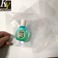 Recyclable Clear Plastic Opp Bopp Bag Header Opp BOPP Packaging Resealable Bag