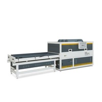 Building Material Shops Auto Pvc Film 2300*1100Mm Mdf Vacuum Membrane Heat Press Lamination Machine Vacuum Membrane Press Machine