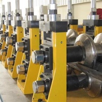 Highway Guardrail High speed Two Waves Highway Guardrail Roller Forming Machine Line Model PRF450