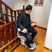Stairlift Elevator for the Elderly Upstairs Artifact Lift Chair Home Simple Handrail Stairlift Curve Elevator