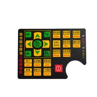 New Energy Waterproof and Dustproof Charging Pile Membrane Switch Panel Keypad & Keyboard with Charging