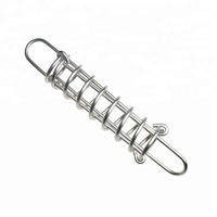 Hengsheng Guardrail Coil Tension Spring, Heavy Duty, Chrome Plated Spring For Hammock Chair, Sandbag And More