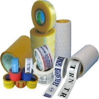 OPP Packaging Adhesive Cello Jumbo Roll Shipping Custom Logo Printed Clear Fragile Plastic Bopp Packing Tape