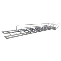 Custom Industrial Style Aluminum Alloy Handrail with Safety Feature Straight Loft Scaffoldings & Ladders