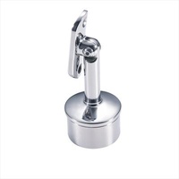 Modern Modern Handrail Fittings With Tubular Adjustable Stainless Steel Handrail Bracket At Top For Circular Stair Column