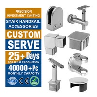 ABLinox Casting Service METAL Stainless Steel Handrail Balustrade Accessories Railing Fittings Casting Service