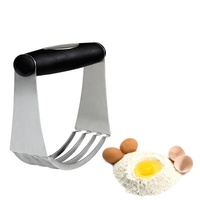 Convenient Stainless Steel Pastry Mixer Dough Baking Mixer with Blades Stainless Steel Pastry Baking Tool