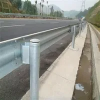 Municipal High Speed Guardrail Fish Tail Terminal Ends Steel Used Highway Guardrail for Sale