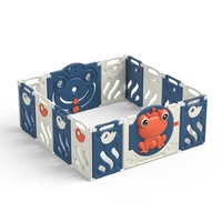 Eco-friendly portable foldable plastic indoor playard portable foldable plastic indoor playard toddler playpen yard guardrail kids outdoor playpens for kids